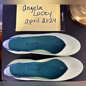 Rothy’s Flats 9.5 Sour Apple EUC